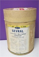 Vintage Gevral Geriatric Vitamin Capsules 14" Tall