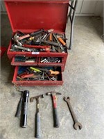 Toolbox and Large Amount of Hand Tools