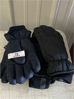 Two Pairs of Winter Gloves