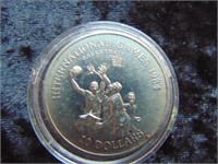 1984 Republic of Liberia $10 Coin