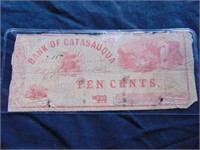 1862 10 Cent Fractional Note