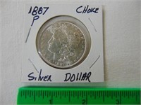 1887 Morgan Dollar