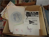 Vintage Paperwork Lot