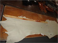 Cream Tanned Leather Hide