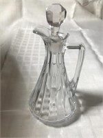 Heisey Glass 7" Tall Cruet