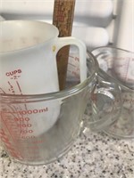 Pyrex Measuring Cup and Others
