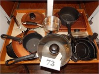 Asst. pots and pans