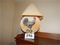 Chicken plate lamp