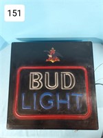 Bud Light Lighted Wall Sign