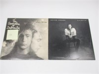 Lot (2) Julian Lennon Records