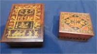 2 Inlaid Boxes