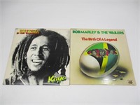 Lot (2) Bob Marley Records
