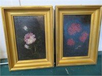 2 O/C Floral Paintings