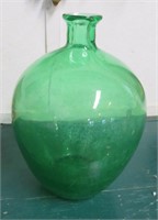 Heavy Blown Green Bottle
