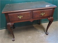 Queen Anne Mahogany 2 Dr. Lowboy