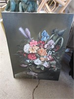 Signed Floral Still Life O/C Painting