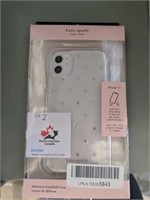 N- Kate Spade iPhone 11 defensive hardshell case