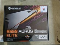 N- Aorus B550 Elite Aorus Gaming Motherboard AMD