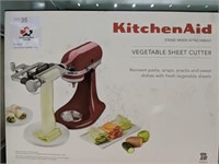 KitchenAid Vegetable Sheet Cutter -Mixer