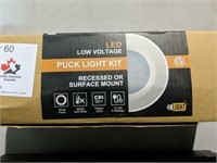 LED low voltage pick light kit recess or