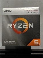 AMD Ryzen 5 3400G 4-core, 8-Thread Unlocked