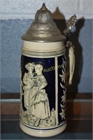 Blue & Cream "Happy Wanderer" German Stein