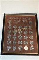 Jefferson Nickel Year Set