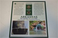 Arkansas State Quarter P&D w/ Stamps