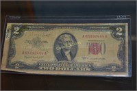 1953-B Red Seal $2 Note