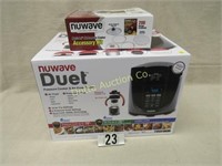 NUWAVE DUET PRESSURE COOKER/AIRFRYER: