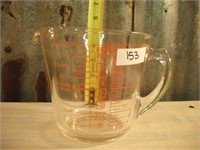 LARGE 4 CUP PYREX GLASS MEASURING CUP