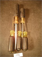 KLIEN SCREWDRIVES LOT OF 5