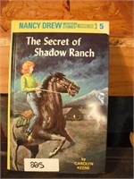 NANCY DREW MYSTERY STORIES # 5 HARD BACK BOOK