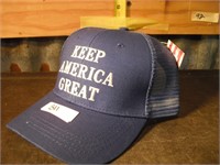 KEEP AMERICA GREAT NEW CAP W/ TAG