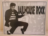 Elvis "Jailhouse Rock" Metal Sign