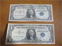 1957-B - $1 Silver Certificate - 2 times the Money