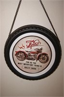 "Speed" Motorcycle Tire Button