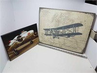 2 Wooden Plane Picture