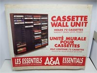Vintage Cassette Wall Unit