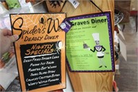 HALLOWEEN MENU BOARDS