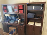 Br2 - Desk and Bookshelf Lot 2pc