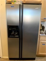 K - Whirlpool Dual Door Refrigerator-Freezer