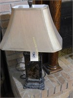 Mirrored Table Lamp Approx. 29"