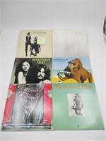 Lot (6) Fleetwood Mac Records