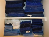 Bath Towels and Wash Cloths - 2 Shelf Mixed Lot