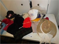 Ladies Hats and Scarf lot