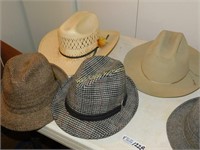 Stetson Men's Hats- Most are Name Brand 7 3/8
