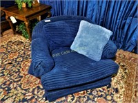 Oversized Blue Chair - Very Comfy to Sit on -