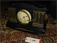 Mantel Clock - Antique - has Key Waterbury Clock