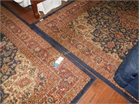 Area Rugs Lot of 2 Approx. 7'x9' Navy and